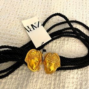 Zara Italian rope belt. Size 30 waist